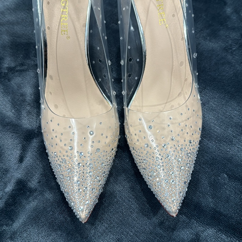 Cinderella clear heels - Picture 11 of 11